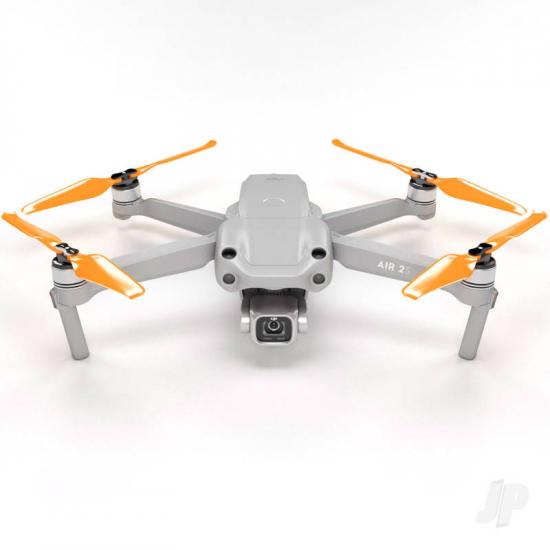 Master Airscrew 7.2x3.8 STEALTH Multirotor Folding Propeller Set x4 Orange for DJI Air 2S