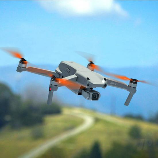 Master Airscrew 7.2x3.8 STEALTH Multirotor Folding Propeller Set x4 Orange for DJI Air 2S