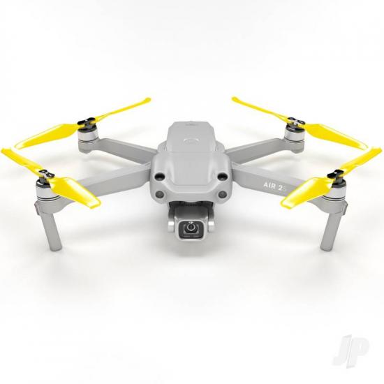 Master Airscrew 7.2x3.8 STEALTH Multirotor Folding Propeller Set x4 Yellow for DJI Air 2S