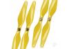 Master Airscrew MR-AU - 9.4x5 Prop C Set x4 Amber Yellow for AUTEL X-Star