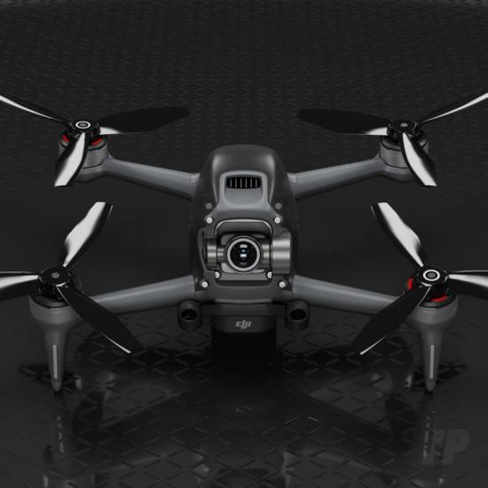 Master Airscrew LUDICROUS Multirotor 3-Blade Propeller Set x4 Black for DJI FPV