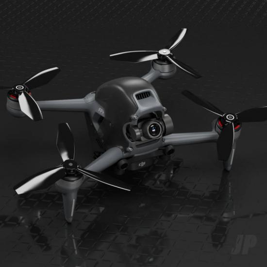 Master Airscrew LUDICROUS Multirotor 3-Blade Propeller Set x4 Black for DJI FPV