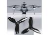 Master Airscrew LUDICROUS Multirotor 3-Blade Propeller Set x4 Black for DJI FPV