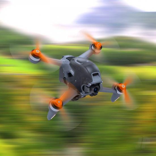 Master Airscrew LUDICROUS Multirotor 3-Blade Propeller Set x4 Orange for DJI FPV