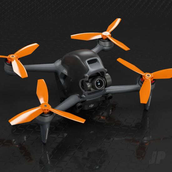 Master Airscrew LUDICROUS Multirotor 3-Blade Propeller Set x4 Orange for DJI FPV
