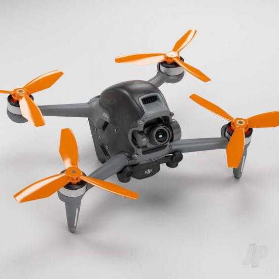 Master Airscrew LUDICROUS Multirotor 3-Blade Propeller Set x4 Orange for DJI FPV