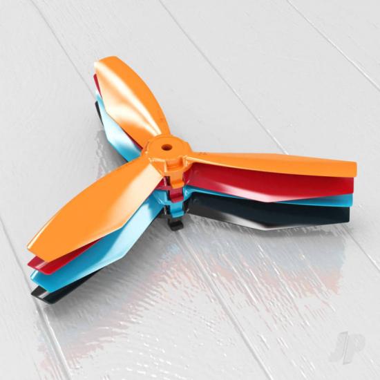 Master Airscrew LUDICROUS Multirotor 3-Blade Propeller Set x4 Red for DJI FPV