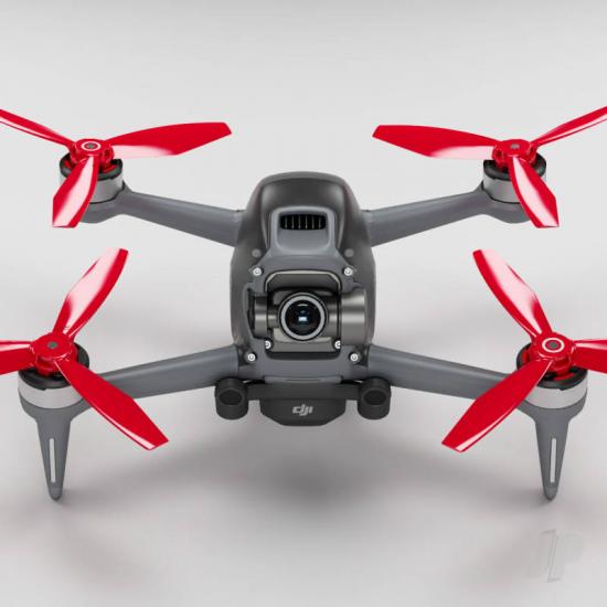 Master Airscrew LUDICROUS Multirotor 3-Blade Propeller Set x4 Red for DJI FPV