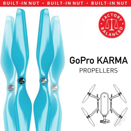 Master Airscrew MR-KR - 10x4.5 Prop C Set x4 Blue for GoPro KARMA