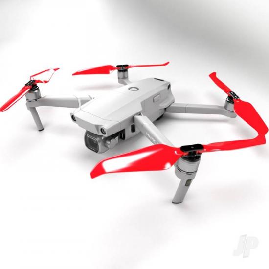 Master Airscrew 8.9x4.9 ENDURE Multirotor Folding Propeller Set x4 Red for DJI Mavic 2 Zoom, Pro + Ent.