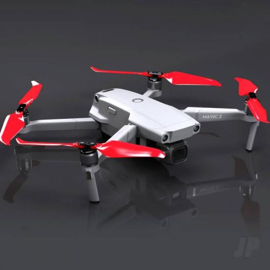 Master Airscrew 8.9x4.9 ENDURE Multirotor Folding Propeller Set x4 Red for DJI Mavic 2 Zoom, Pro + Ent.