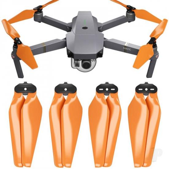 Master Airscrew MR-MC - 8.3x4.4 Prop F Set x4 Orange for DJI MAVIC