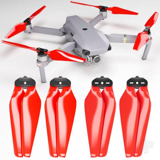 Master Airscrew 8.3x4.4 Multirotor MC Propeller F Set x4 Red for DJI Mavic Pro + Platinum