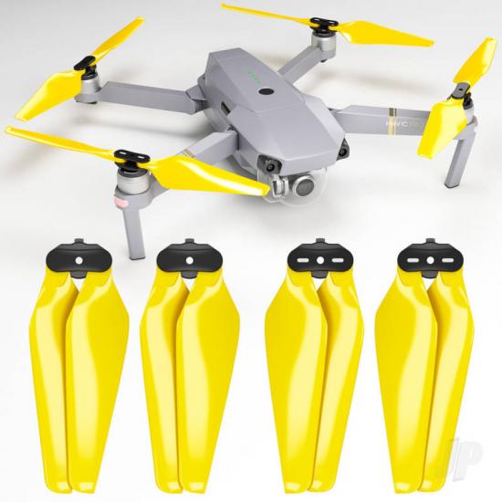 Master Airscrew 8.3x4.4 Multirotor MC Propeller F Set x4 Yellow for DJI Mavic Pro + Platinum