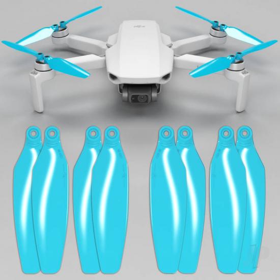 Master Airscrew STEALTH Multirotor Propeller Set x4 Blue for DJI Mini 2 / SE