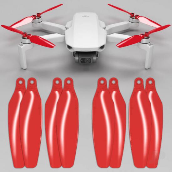 Master Airscrew STEALTH Multirotor Propeller Set x4 Red for DJI Mini 2 / SE