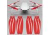 Master Airscrew STEALTH Multirotor Propeller Set x4 Red for DJI Mini 2 / SE