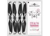 Master Airscrew 9.5x5.7 STEALTH Multirotor Propeller Set x4 Black for DJI Phantom 4