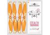 Master Airscrew 9.5x5.7 STEALTH Multirotor Propeller Set x4 Orange for DJI Phantom 4