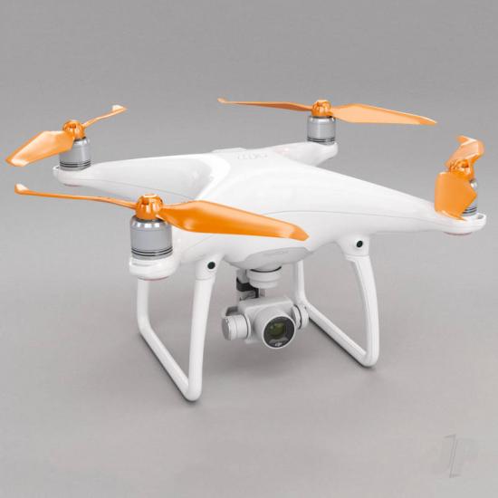 Master Airscrew 9.5x5.7 STEALTH Multirotor Propeller Set x4 Orange for DJI Phantom 4