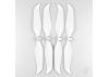 Master Airscrew 9.5x5.7 STEALTH Multirotor Propeller Set x4 White for DJI Phantom 4