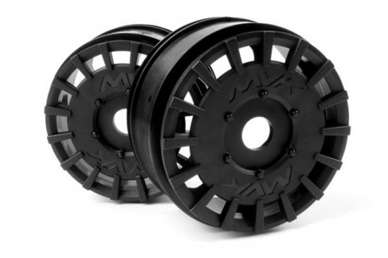 QuantumR Rally Car Wheel (Black/2pcs)