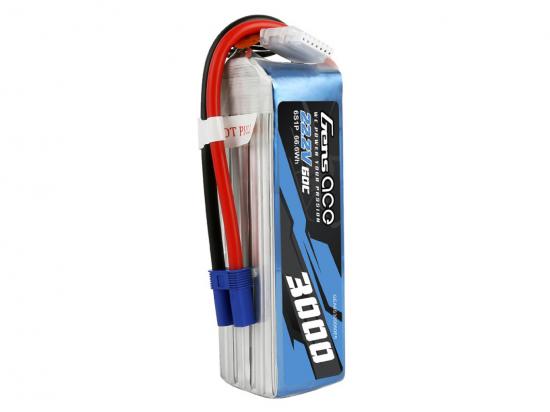Gens Ace LiPo - 6S 22.V 3000mAh 60C - EC5