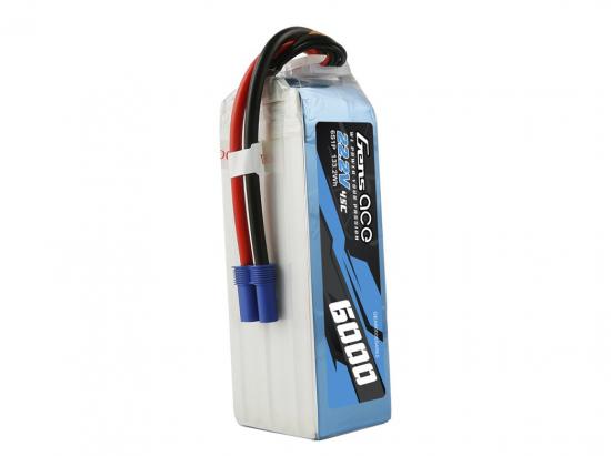 Gens Ace LiPo - 6S 22.2V 6000mAh 45C - EC5