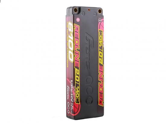 Gens Ace Redline 2.0 Race HV LiPo - 7.6V 6100mAh 140C RL2 - 5mm