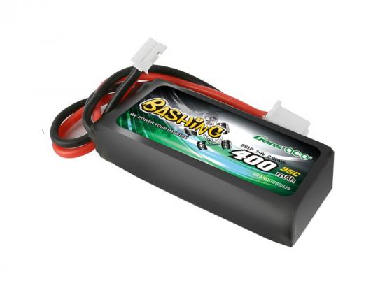 Gens Ace 2S 7.4V 400mAh 35C with JST (Axial SCX24)