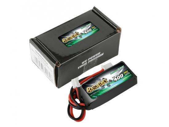Gens Ace 2S 7.4V 400mAh 35C with JST (Axial SCX24)
