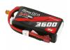 Gens Ace HV LiPo - 3S 11.4V 3600mAh 60C - Deans