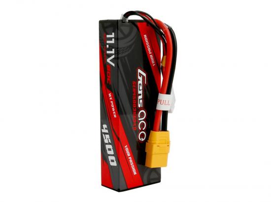 Gens Ace Hard Case LiPo - 3S 11.1V 4500mAh 60C with XT90