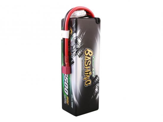 Gens Ace Hard Case Car LiPo - 3S 11.1V 5500mAh 60C with Deans