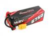 Gens Ace Hard Case LiPo - 4S 14.8V 6750mAh 60C with XT90