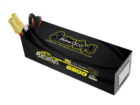 Gens Ace LiPo - 4S 14.8V 6800mah 120C with EC5