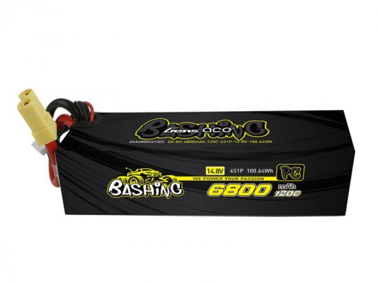 Gens Ace LiPo - 4S 14.8V 6800mah 120C with EC5