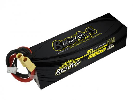 Gens Ace LiPo - 4S 14.8V 6800mah 120C with EC5