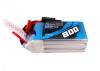 Gens Ace G-Tech LiPo - 3S 11.1V 800mAh 45C - JST