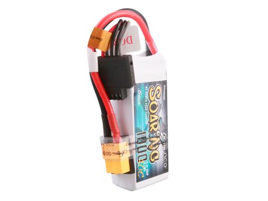 Gens Ace G-Tech LiPo - 3S 11.1V 1000mAh 30C Soaring with XT60