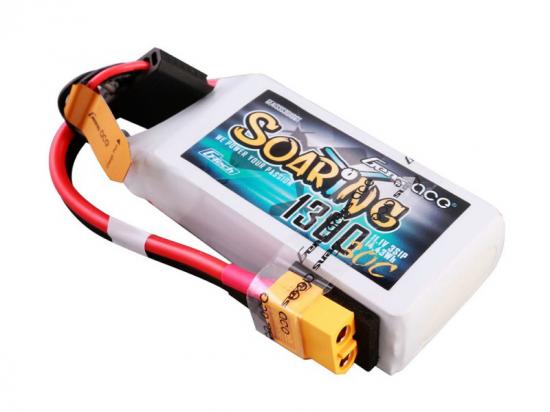 Gens Ace G-Tech LiPo - 3S 11.1V 1300mAh 30C Soaring with XT60