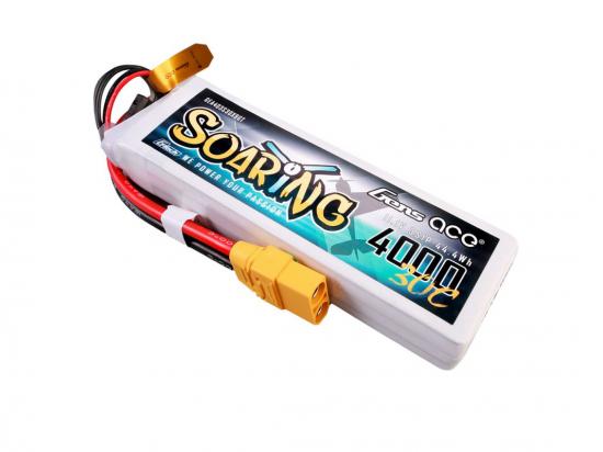 Gens Ace G-Tech LiPo - 3S 11.1V 4000mAh 30C Soaring with XT90