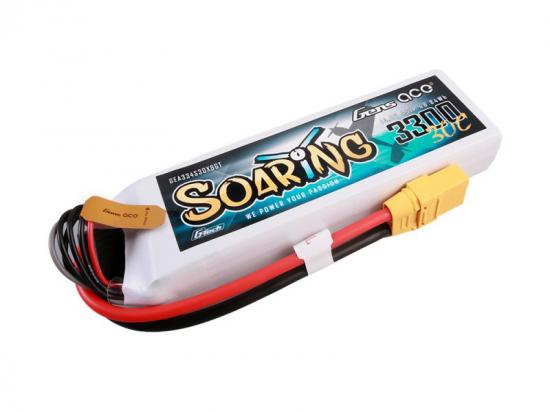 Gens Ace G-Tech LiPo - 4S 14.8V 3300mAh 30C Soaring with XT90
