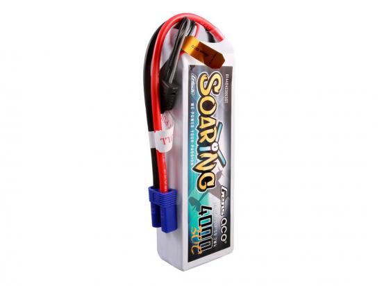 Gens Ace G-Tech LiPo - 4S 14.8V 4000mAh 30C Soaring with EC5
