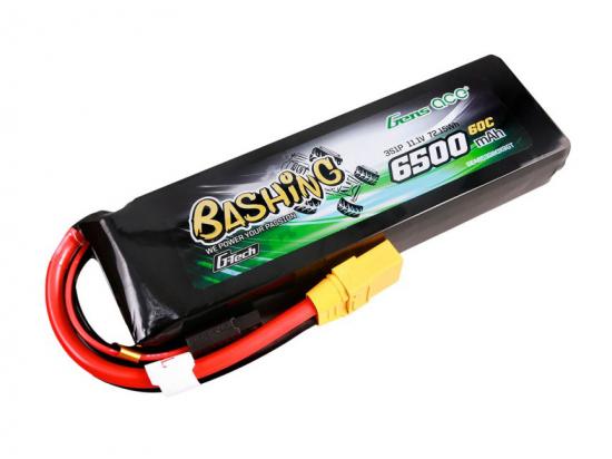 Gens Ace G-Tech Bashing LiPo - 3S 11.1V 6500mAh 60C - XT90