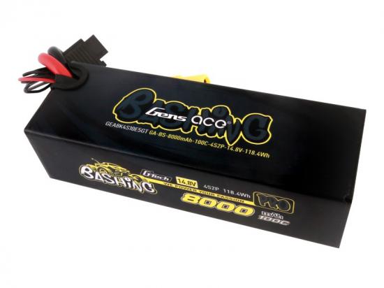 Gens Ace G-Tech Bashing LiPo - 4S 14.8V 8000mAh 100C - EC5
