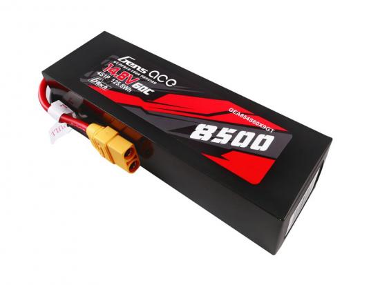Gens Ace G-Tech Hard Case LiPo - 4S 14.8V 8500mAh 60C with XT90