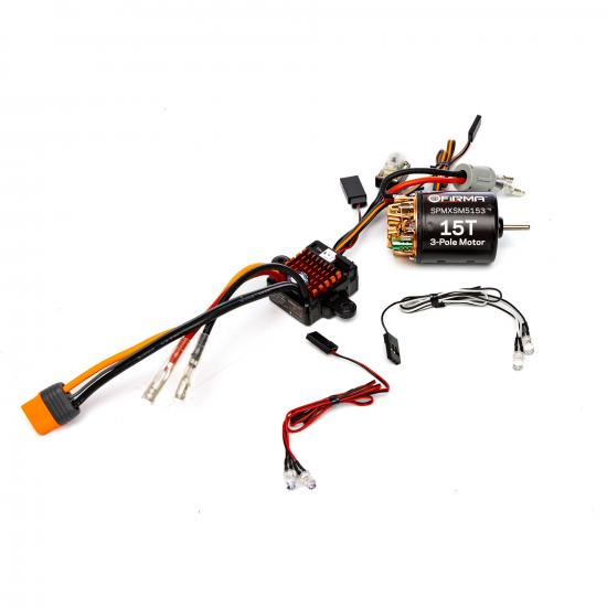 Spektrum Firma 70A Brushed Smart ESC Combo With 15T Brushed Motor