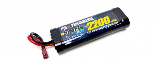 Pink Performance Sports NiMh 7.2V-2200Mah (Deans)