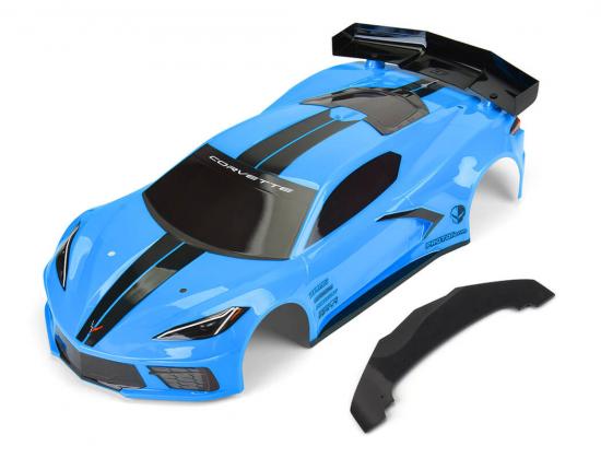 Protoform Chevy Corvette C8 Arrma Felony Bodyshell - Pre Painted Blue